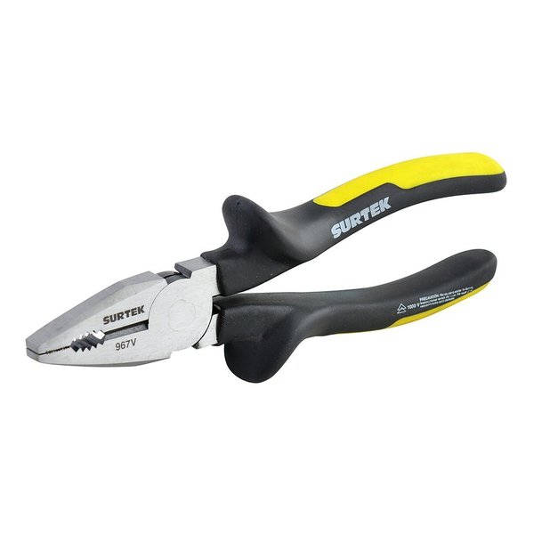 Surtek Linesman pliers 7"  1000V 967V